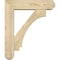 Ekena Millwork Imperial Craftsman Rough Sawn Bracket w/ Offset Brace, Douglas Fir, 6"W x 22"D x 26"H BKT0604X22X26IMP04RDF - alternate 3